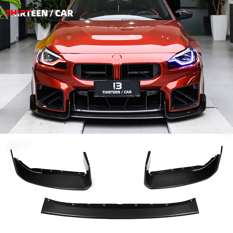 FRONT LIP M2 G87 AD -red