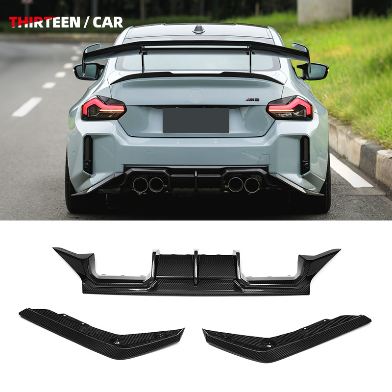 REAR DIFFUSER M2 G87 TR -blue