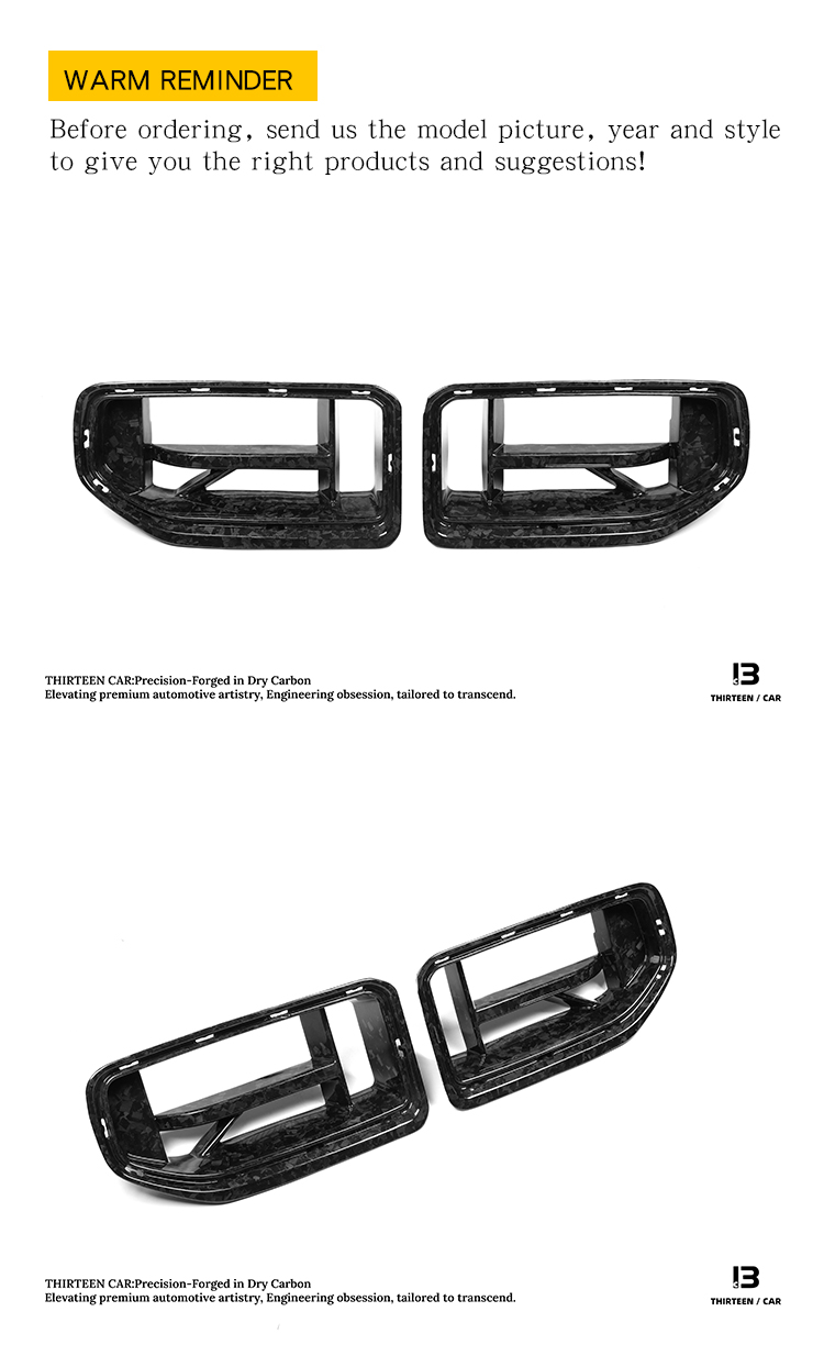 FRONT GRILLE M2 G87 CS -forged carbon