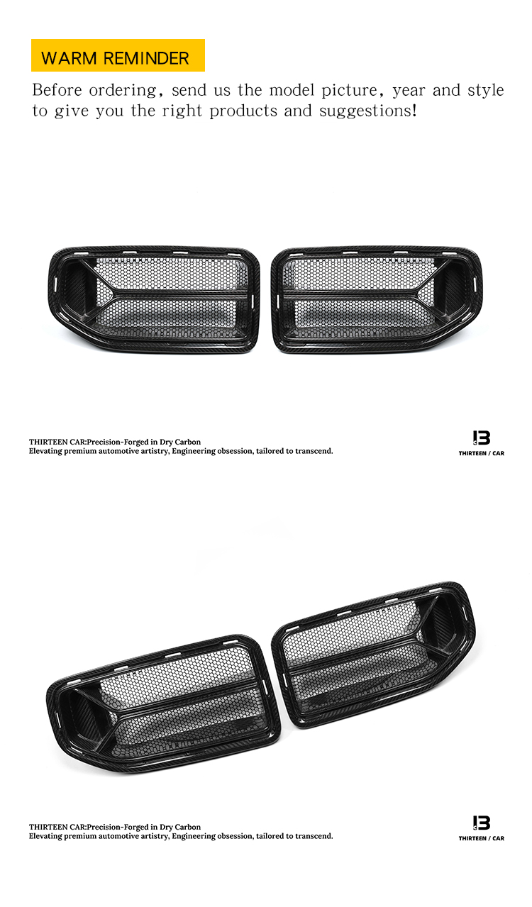 Front Grille M2 G87 CSL -with Insect-Proof Mesh