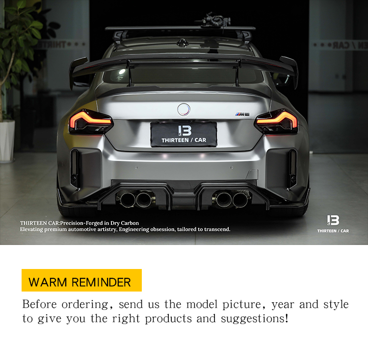 REAR DIFFUSER M2 G87 AD