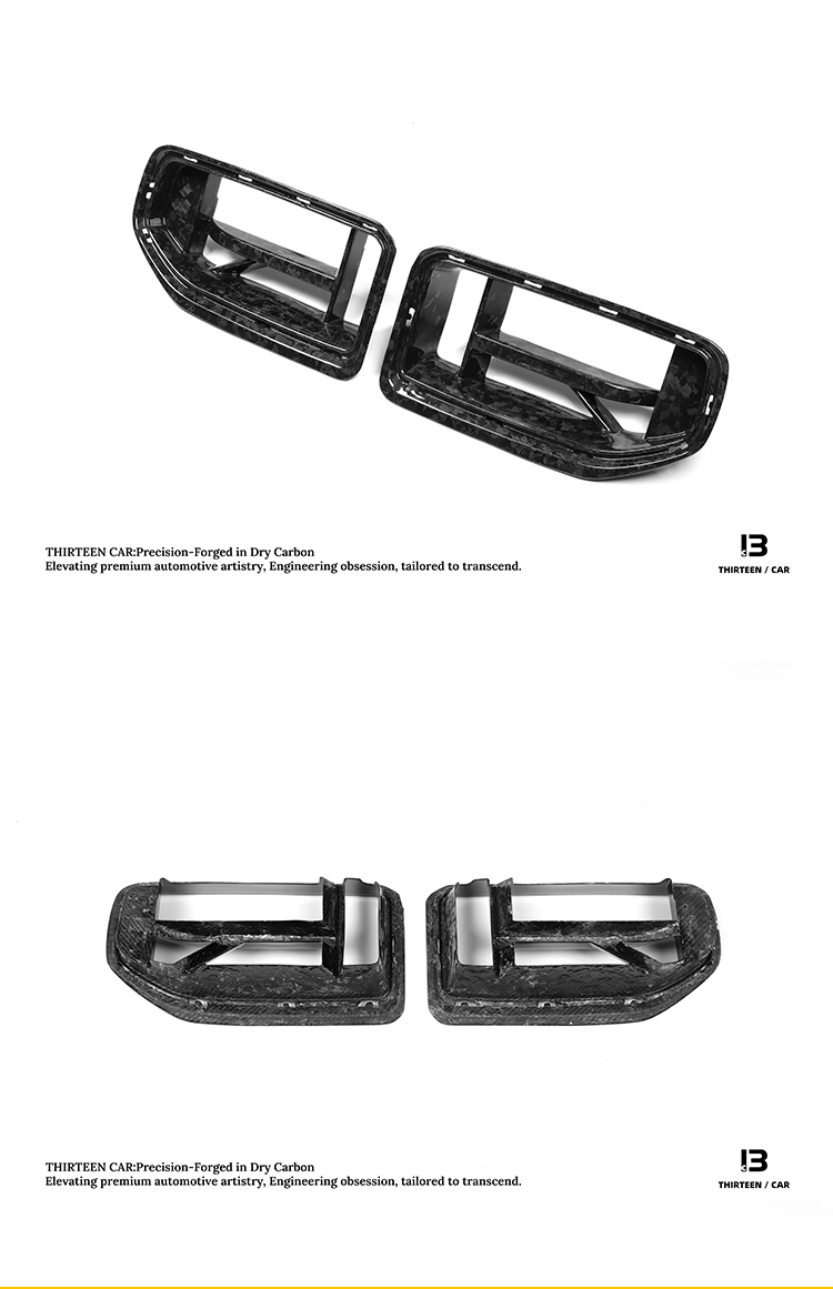 FRONT GRILLE M2 G87 CS -forged carbon