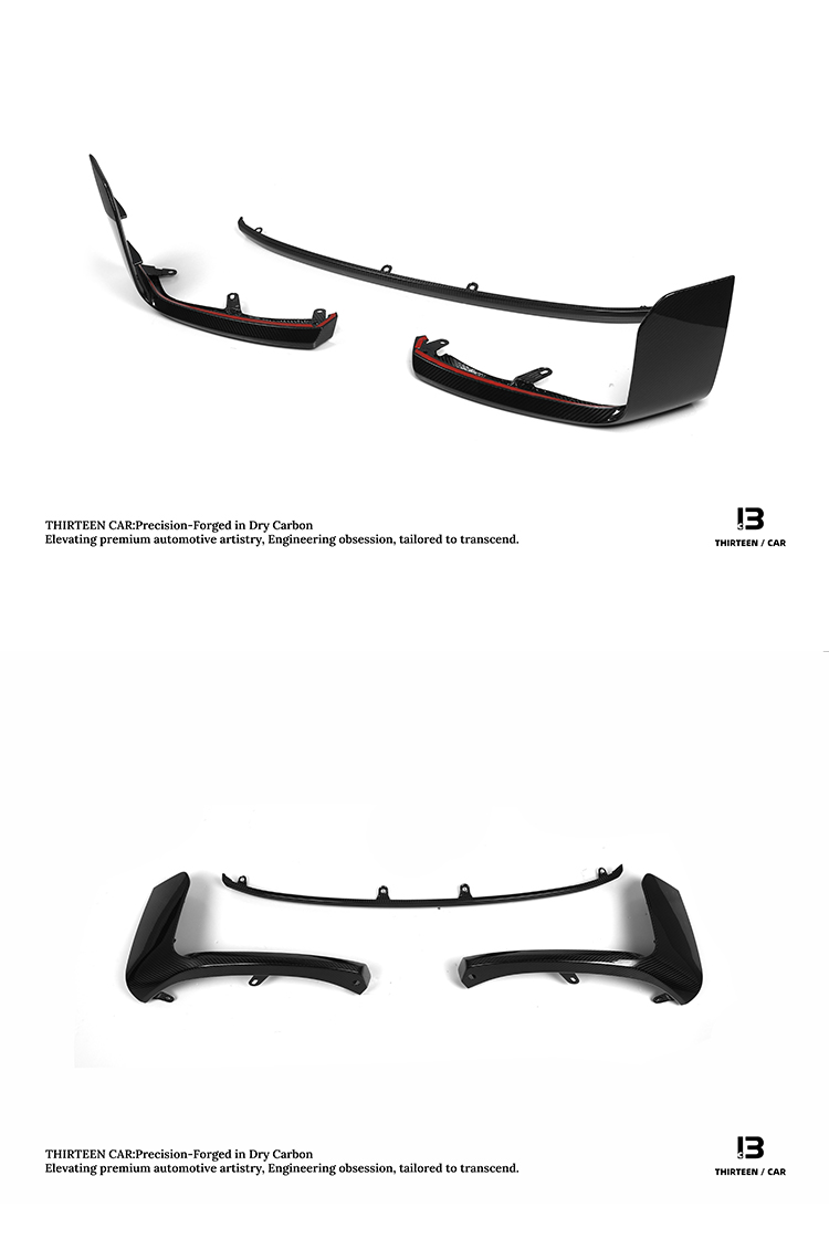 FRONT LIP M2 G87 MP -blue