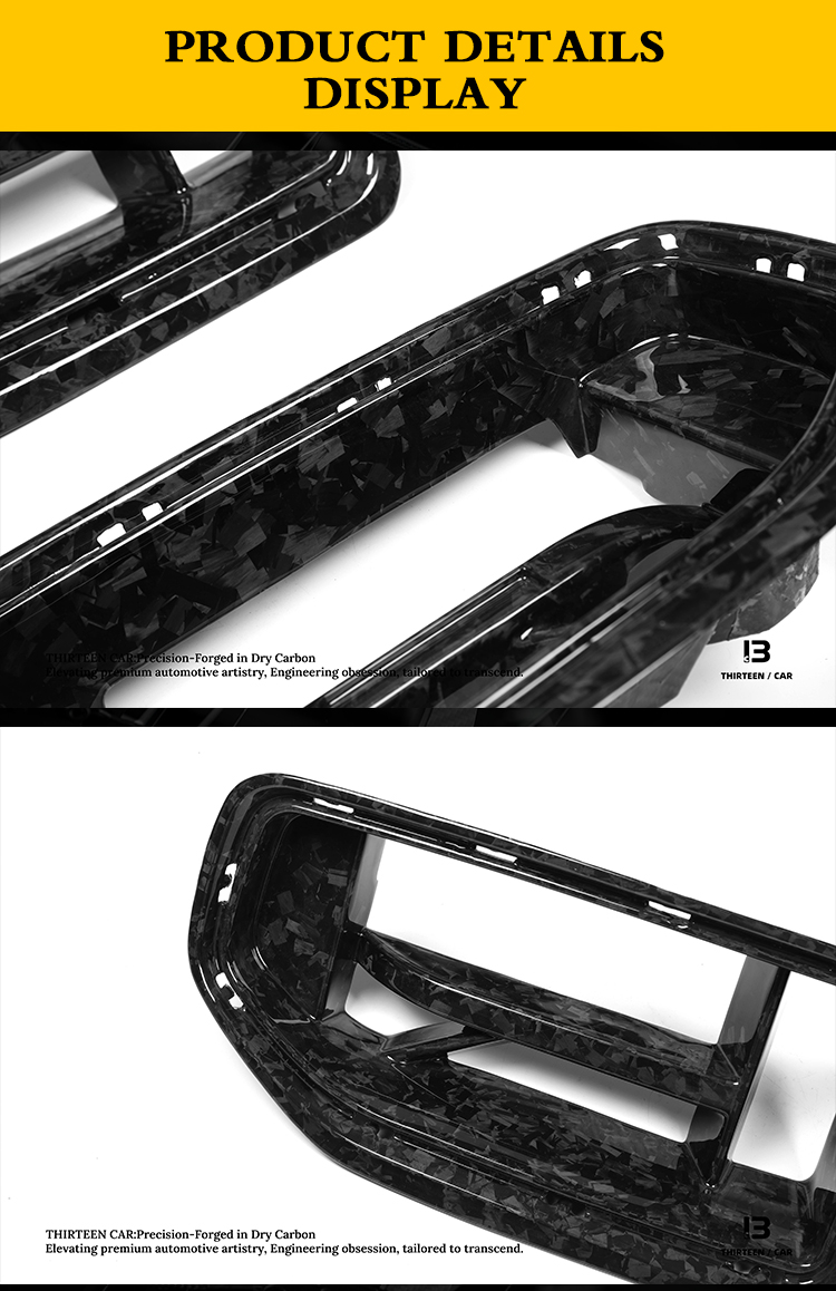 FRONT GRILLE M2 G87 CS -forged carbon