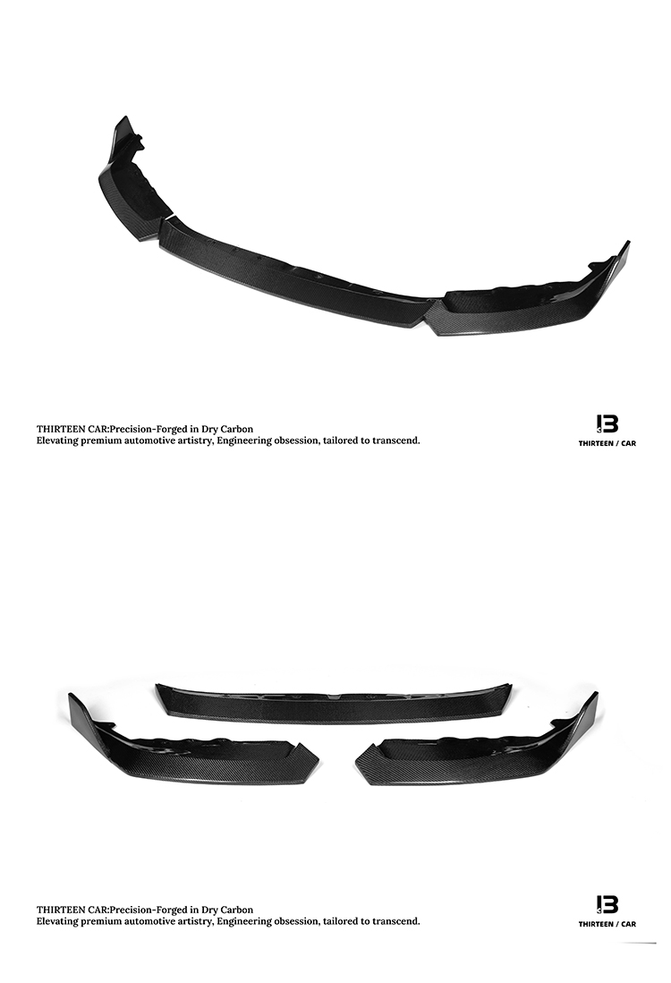 FRONT LIP M2 G87 TR -blue