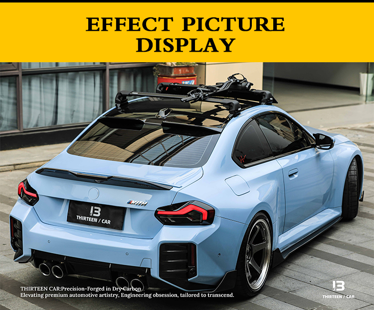 SIDE SKIRTS M2 G87 AD -blue