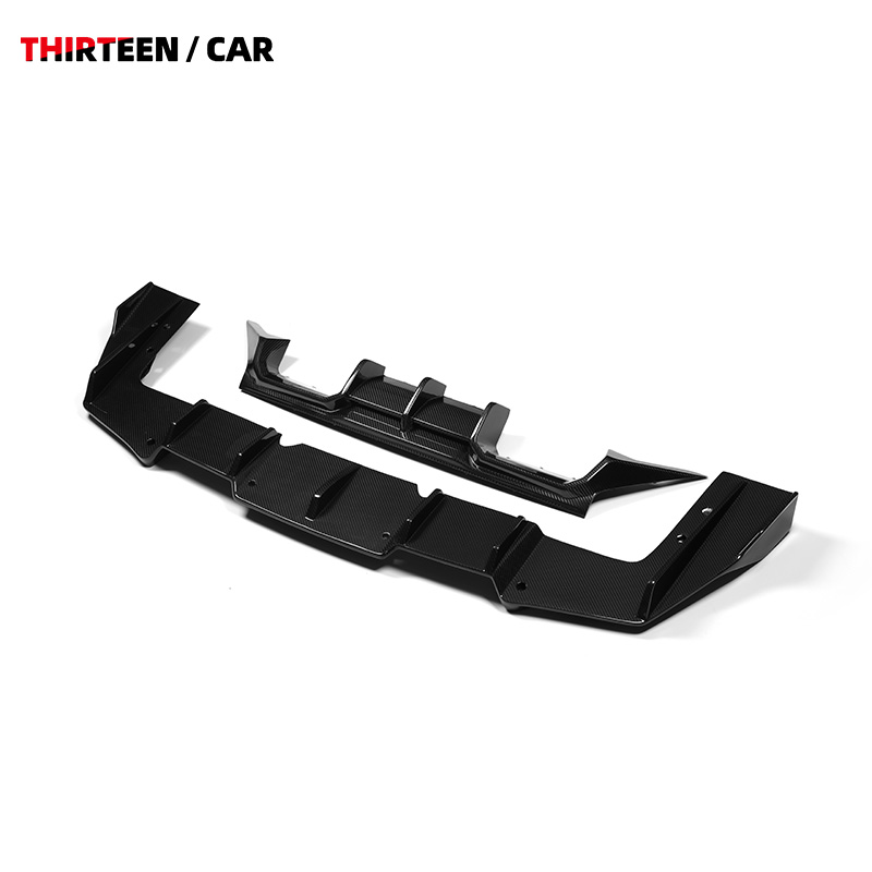 REAR DIFFUSER M2 G87 TR V2 - silver - Image 3