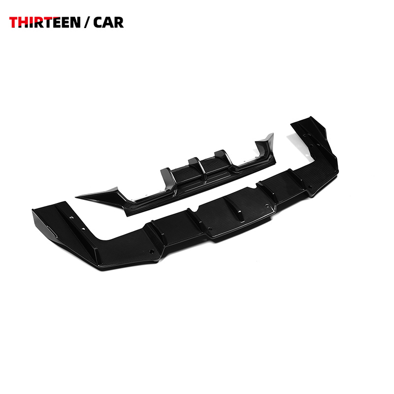 REAR DIFFUSER M2 G87 TR V2 - silver - Image 4