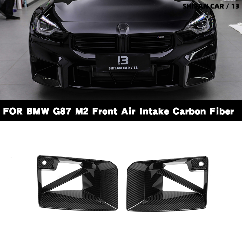 FRONT BUMPER AIR INTAKE M2 G87 MP -black