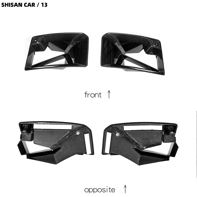 FRONT BUMPER AIR INTAKE M2 G87 MP -black - Image 4