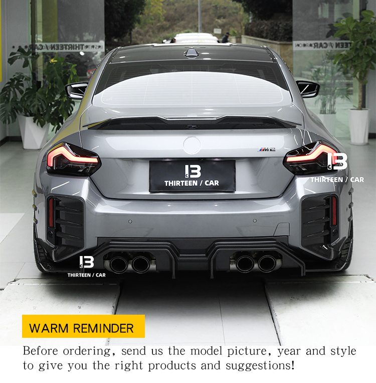 REAR DIFFUSER M2 G87 AD -sport
