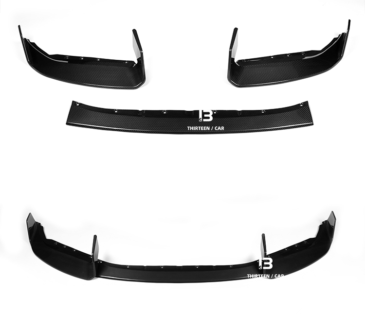 FRONT LIP M2 G87 AD -red