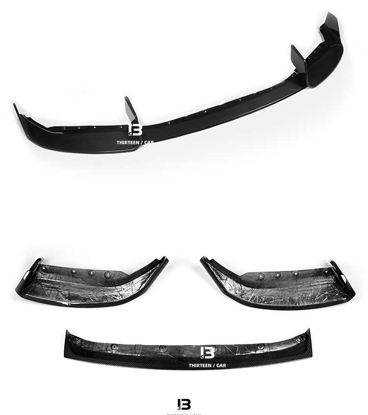 FRONT LIP M2 G87 AD -red