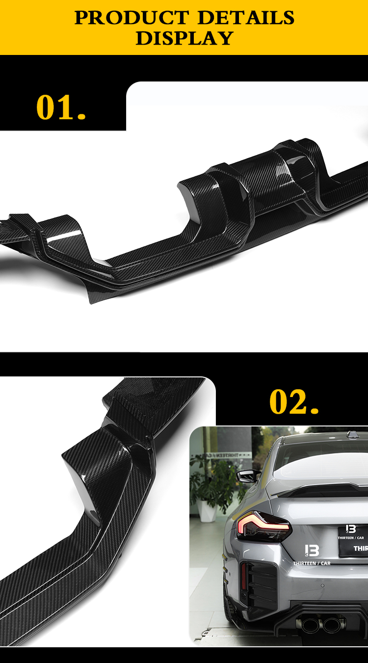 REAR DIFFUSER M2 G87 AD -sport