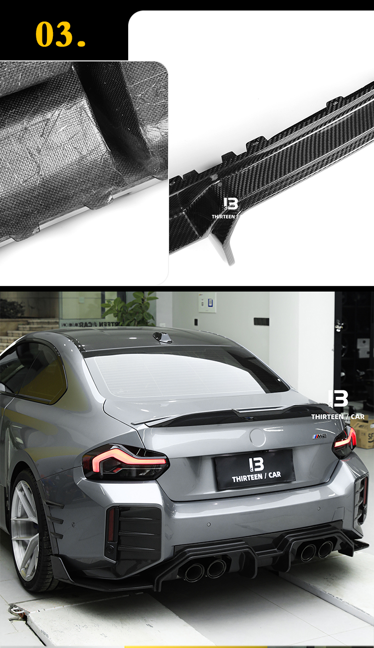 REAR DIFFUSER M2 G87 AD -sport