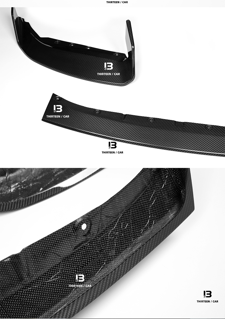 FRONT LIP M2 G87 AD -red