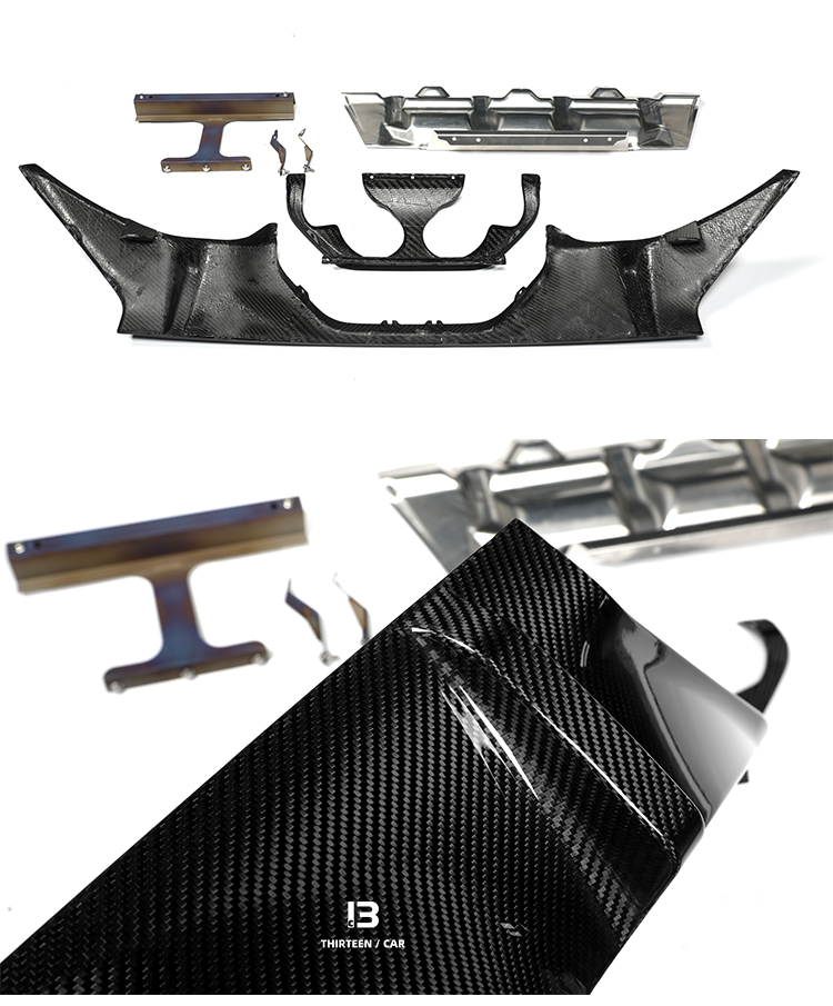 Rear Diffuser Extension Components M2 G87 MP
