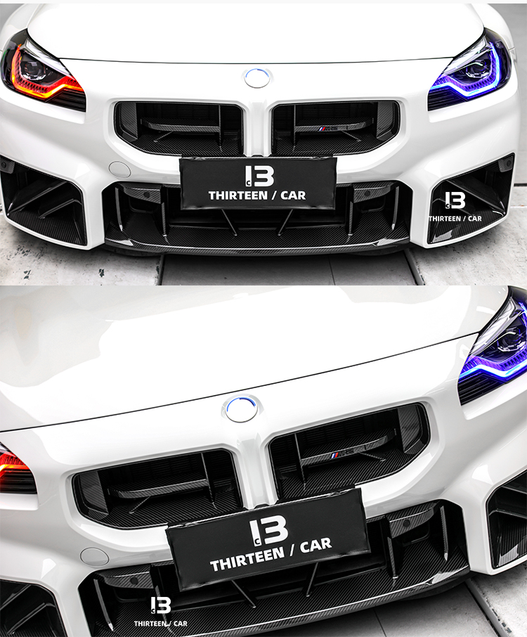 FRONT GRILLE M2 G87 CS -black