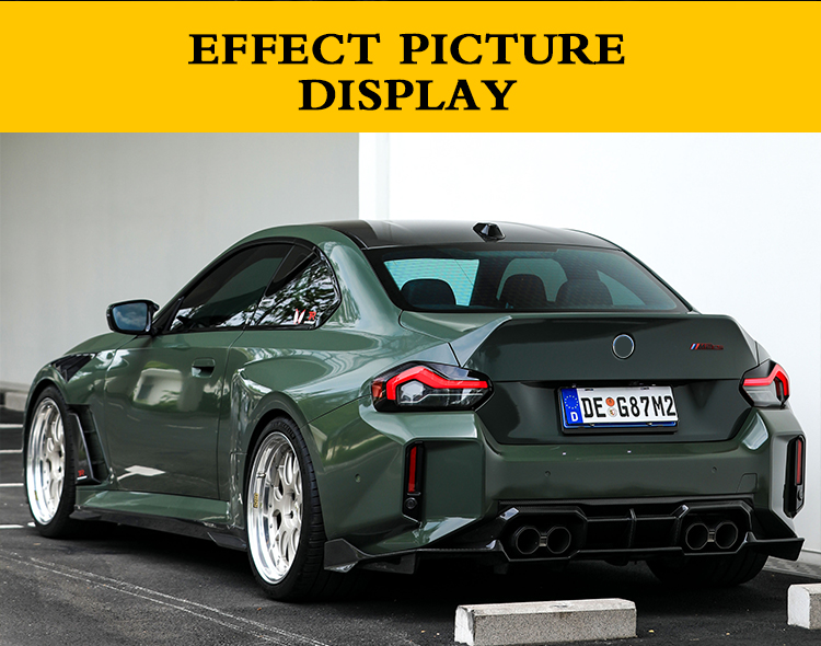 REAR DIFFUSER M2 G87 TR V2