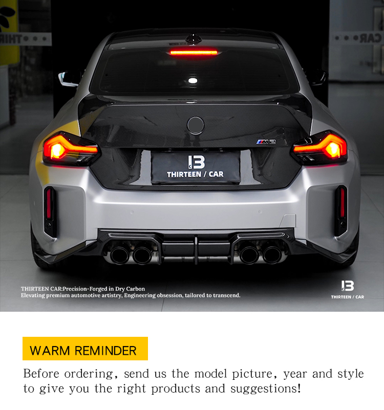 TRUNK LID M2 G87 G42 CS