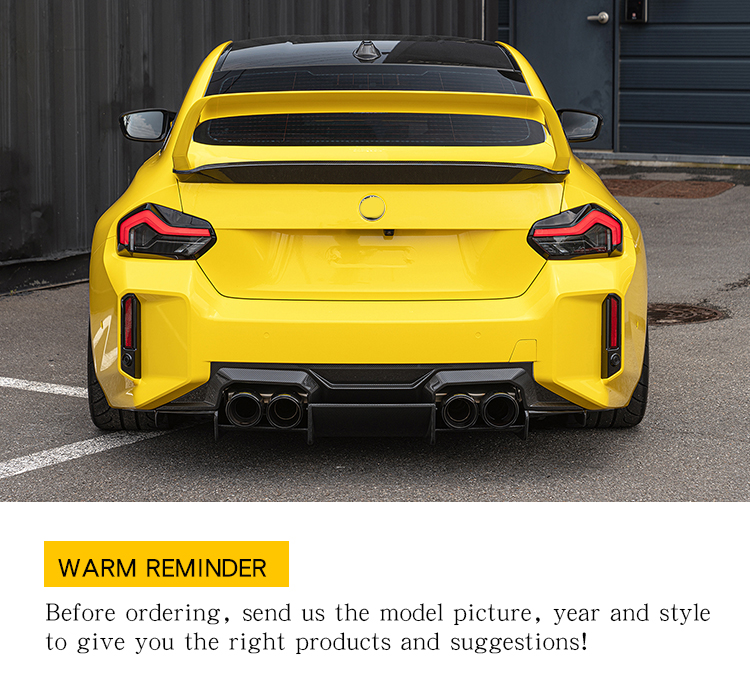 REAR DIFFUSER M2 G87 N