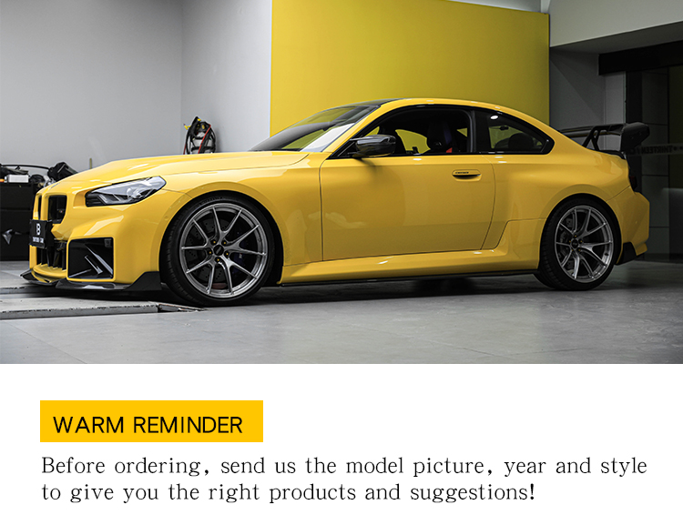 SIDE SKIRTS M2 G87 TR