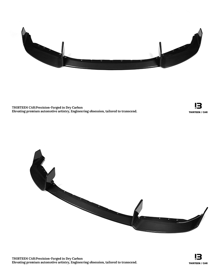 FRONT LIP M2 G87 AD -black