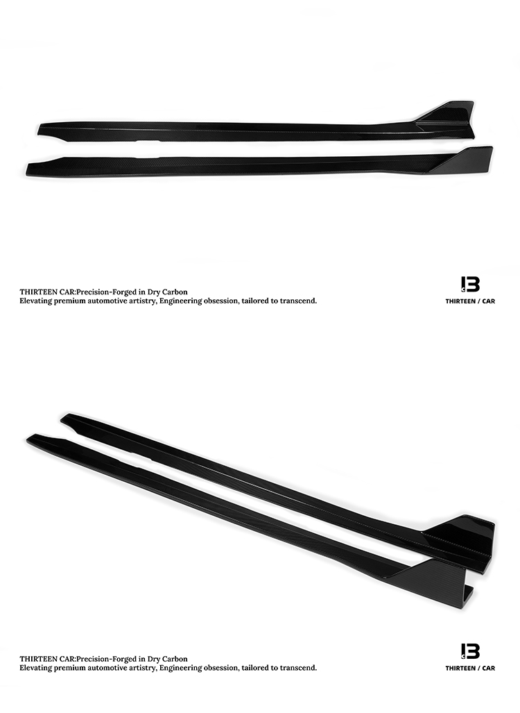 SIDE SKIRTS M2 G87 AD -black