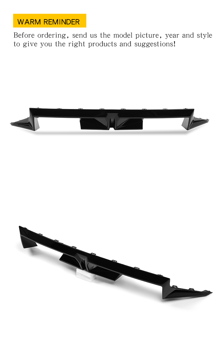 REAR DIFFUSER M2 G87 CS -ABS