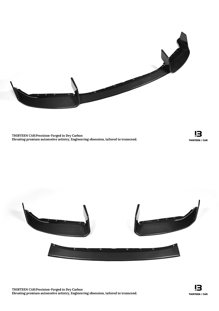 FRONT LIP M2 G87 AD -black