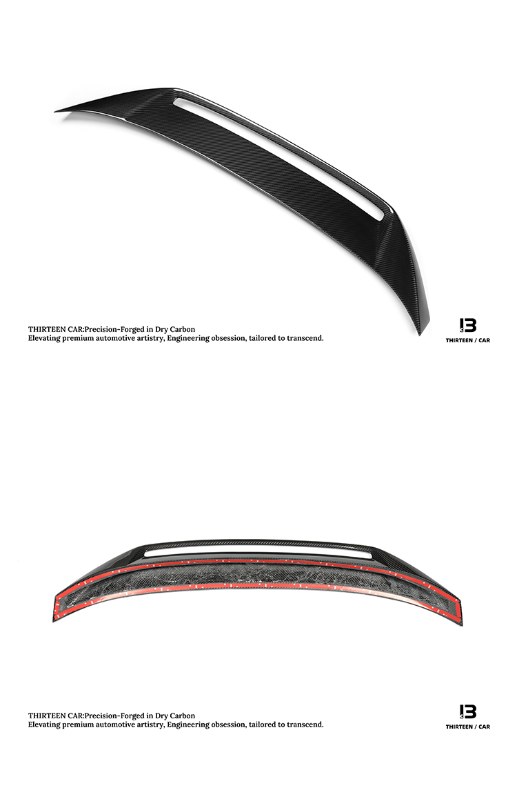 REAR SPOILER M2 G87 G42 AD V2 -dark blue