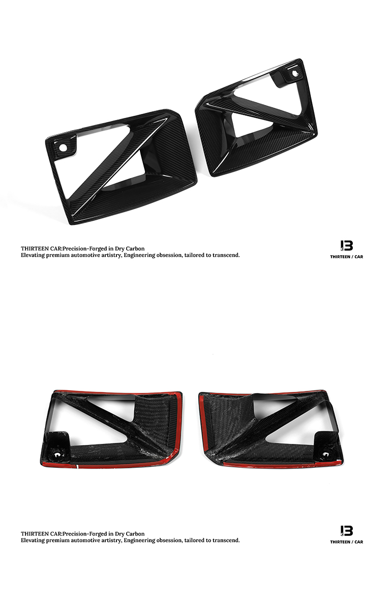 FRONT BUMPER AIR INTAKE M2 G87 MP V2