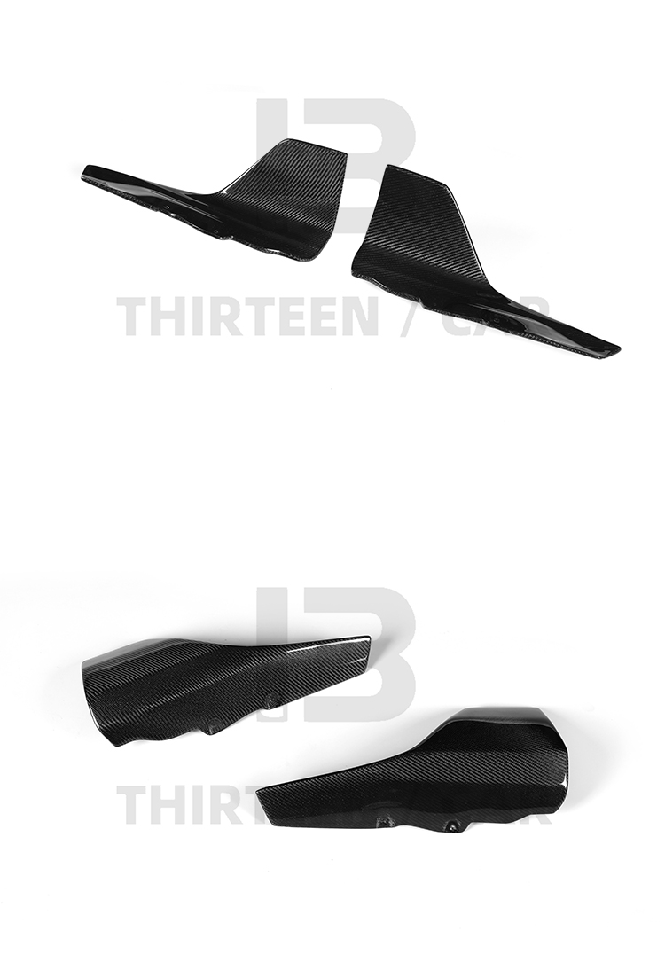 REAR CORNER CANARDS M2 G87 TR