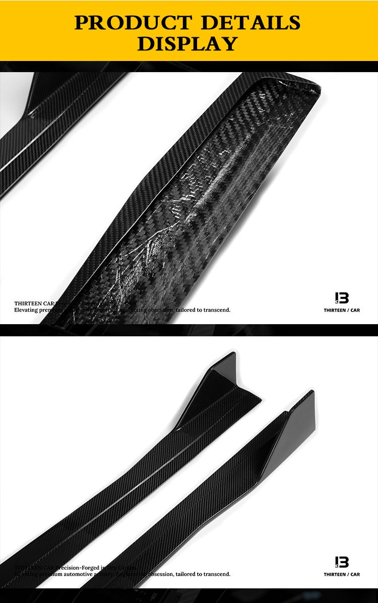 SIDE SKIRTS M2 G87 AD -black