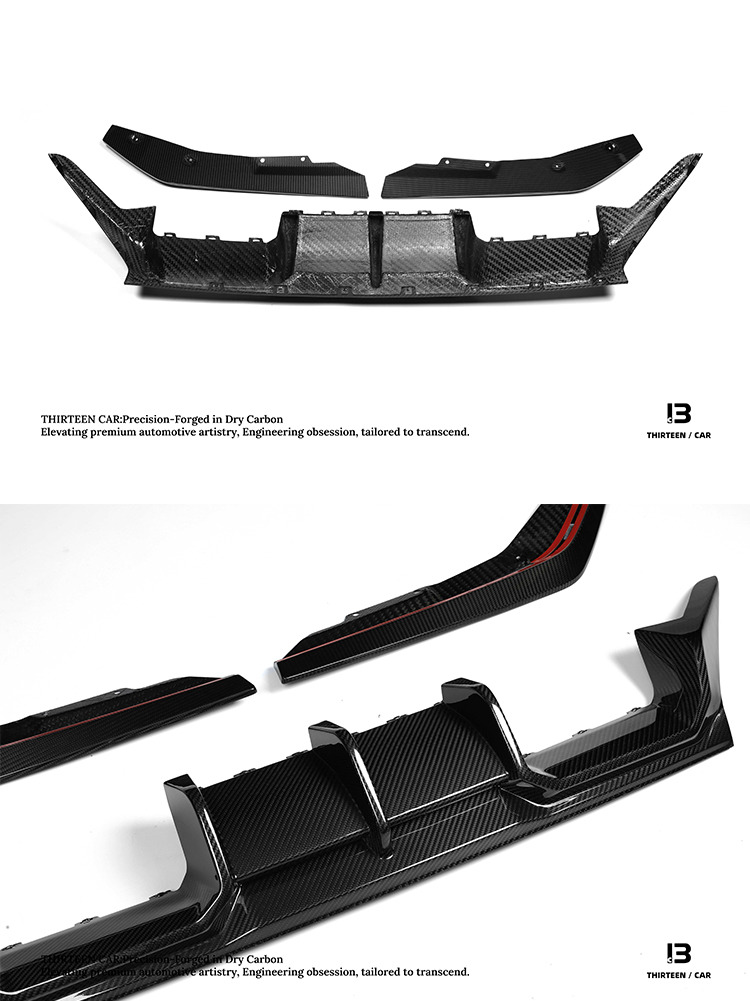 REAR DIFFUSER M2 G87 TR -blue