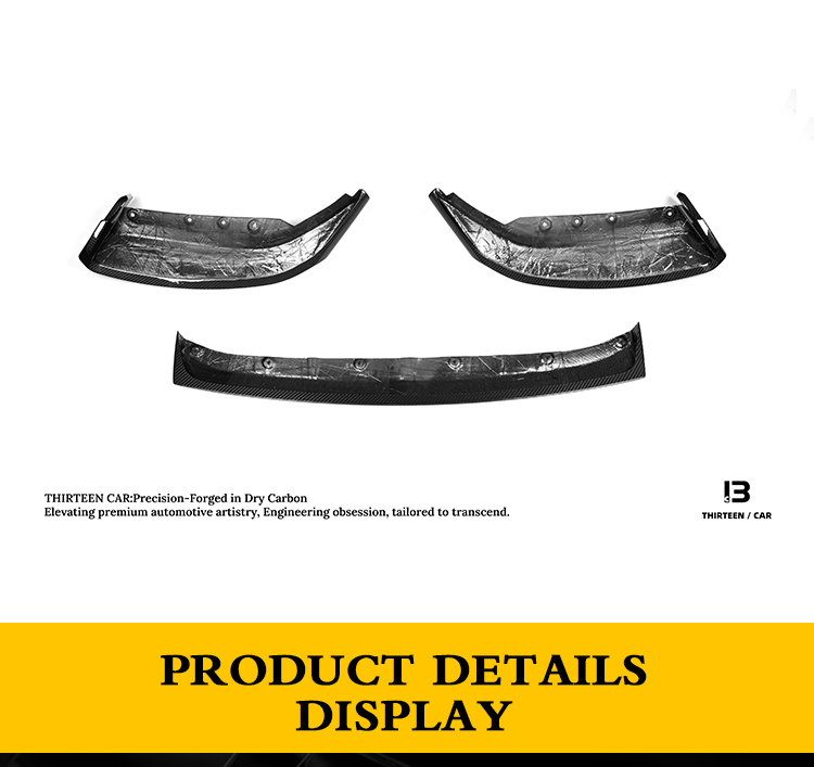 FRONT LIP M2 G87 AD -black