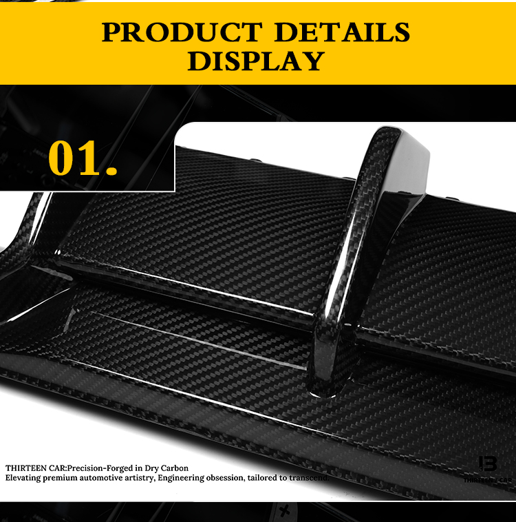 REAR DIFFUSER M2 G87 TR -blue