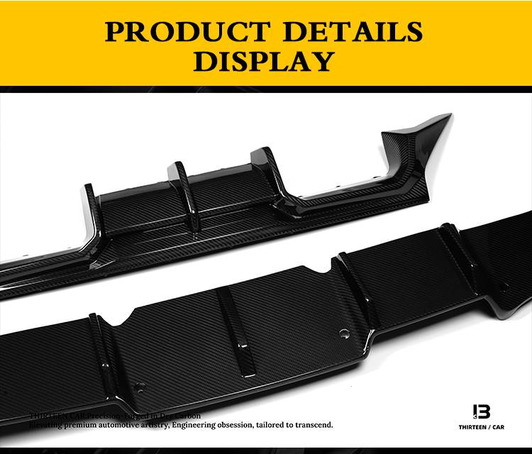 REAR LIP for M2 G87 TR V2 Style