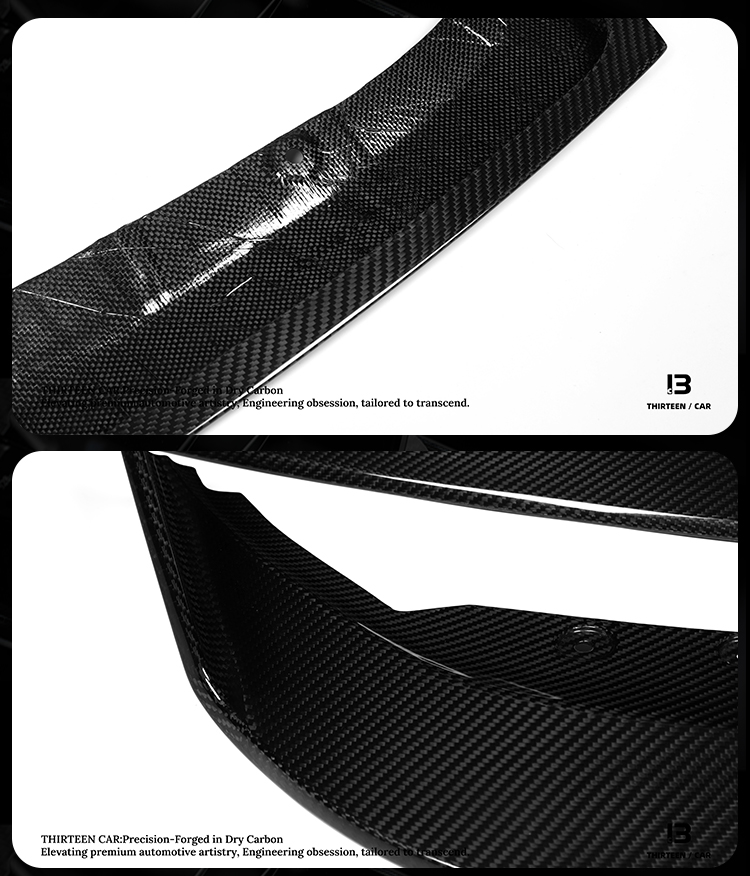 FRONT LIP M2 G87 AD -black