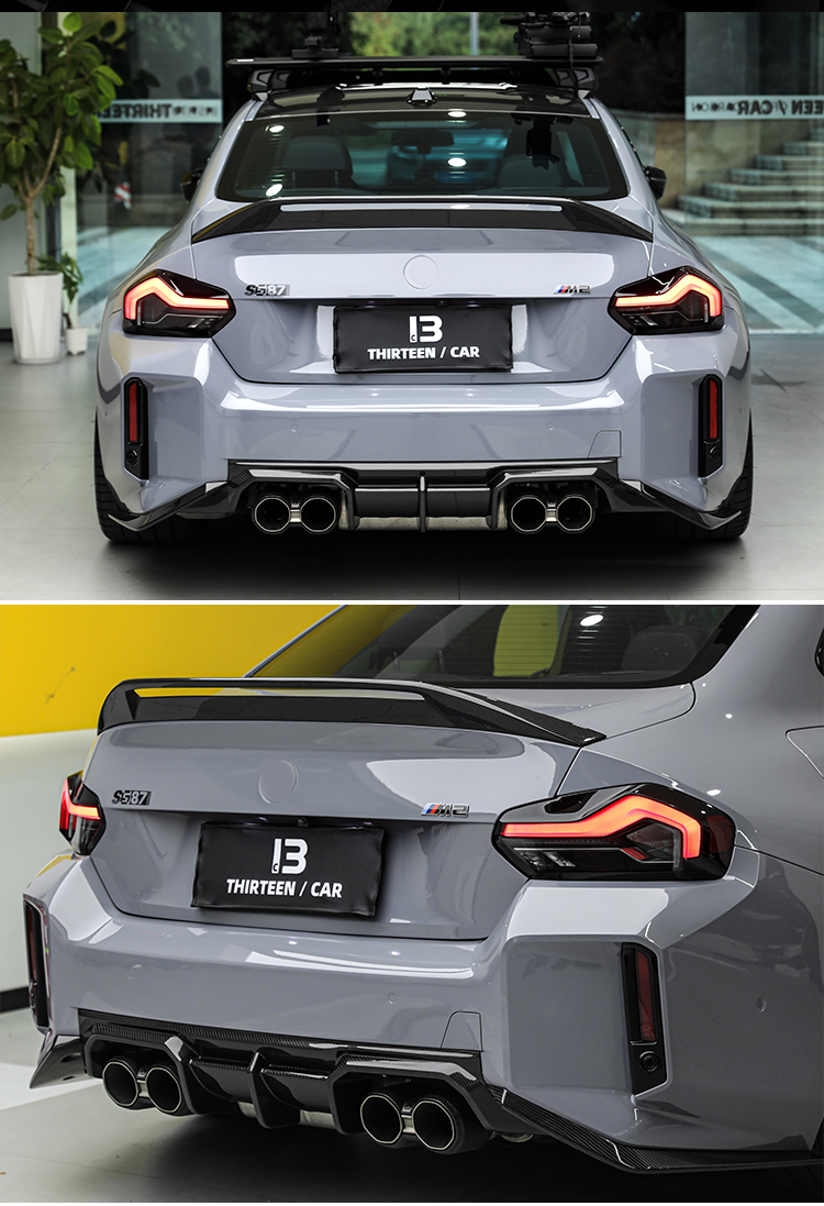 REAR SPOILER for M2 G87 G42 - AD V2 Style