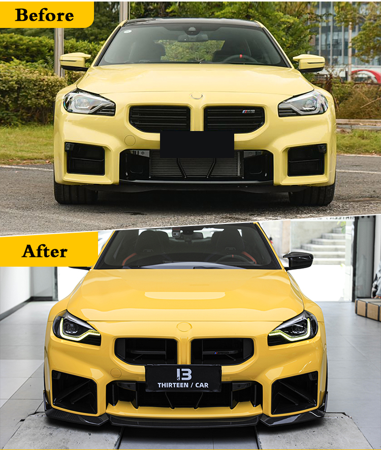 FRONT LIP M2 G87 TR