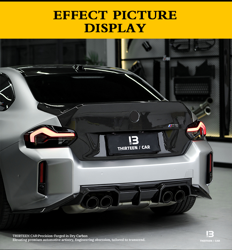 REAR DIFFUSER M2 G87 TR