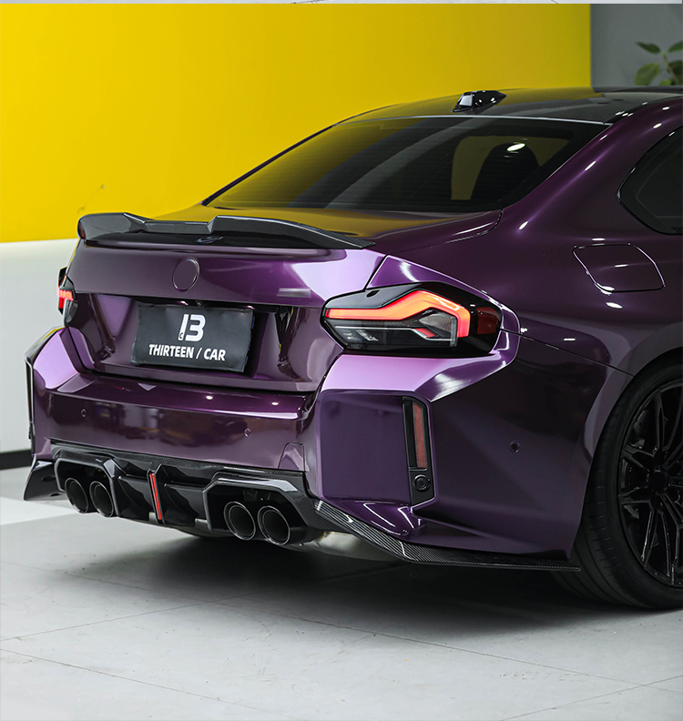 REAR DIFFUSER M2 G87 TR with LED