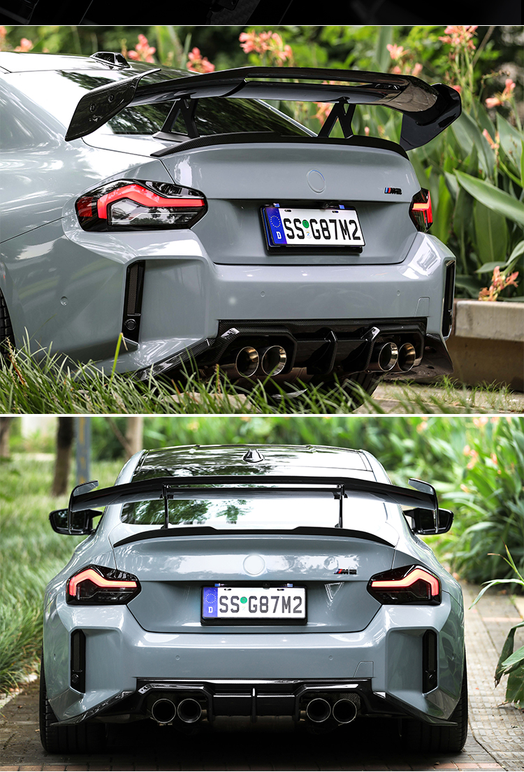 REAR DIFFUSER M2 G87 TR -blue