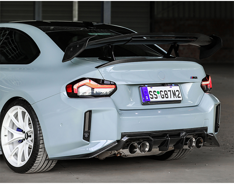 REAR DIFFUSER M2 G87 TR -blue