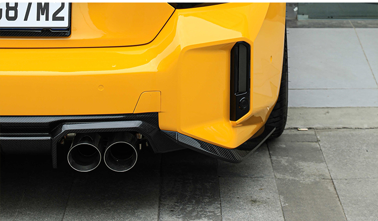 REAR DIFFUSER M2 G87 TR -yellow