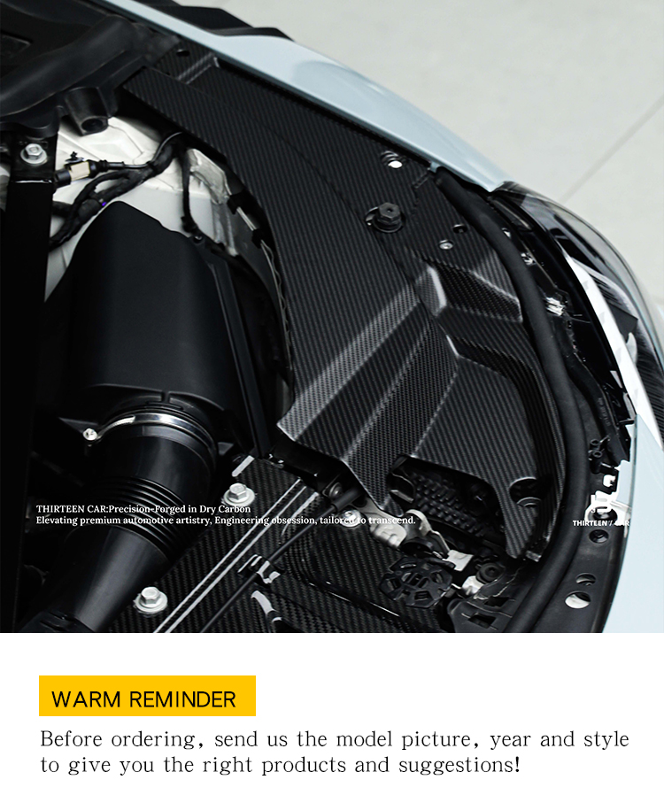 Engine Bay Side Cover Trim Set M2 G87