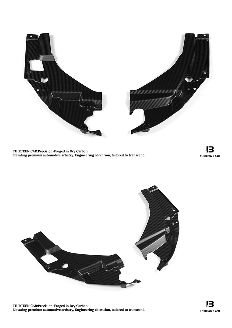Engine Bay Side Cover Trim Set M2 G87