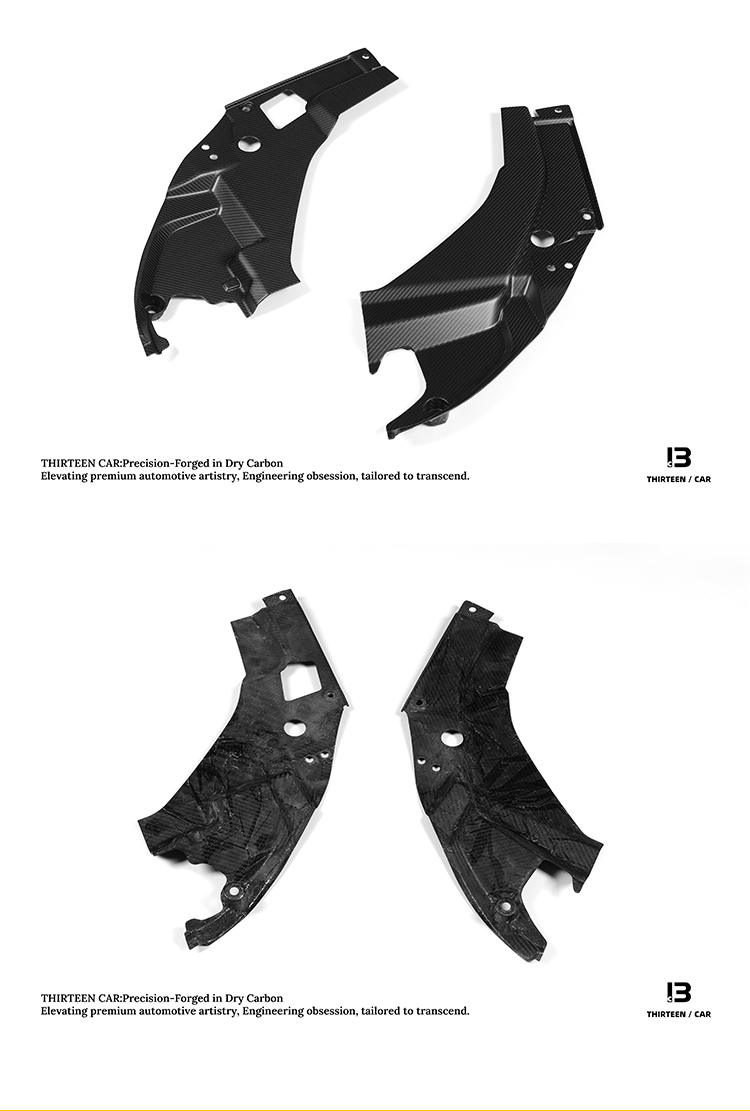 Engine Bay Side Cover Trim Set M2 G87