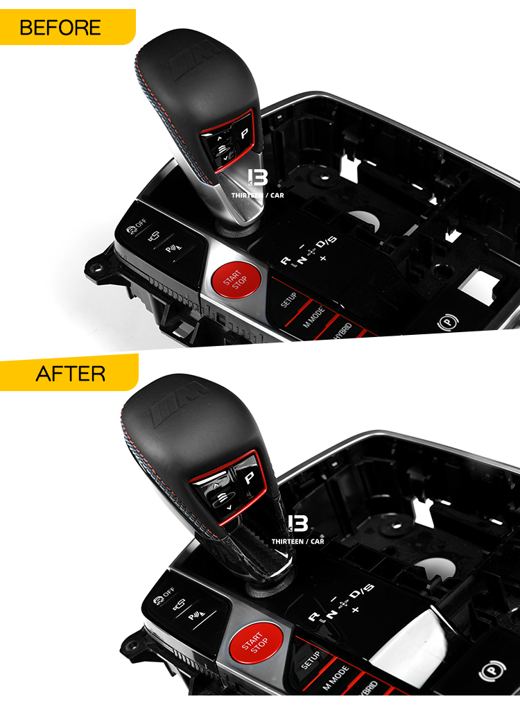 Gear Shifter Head Cover Frame Trim M2 M3 M4